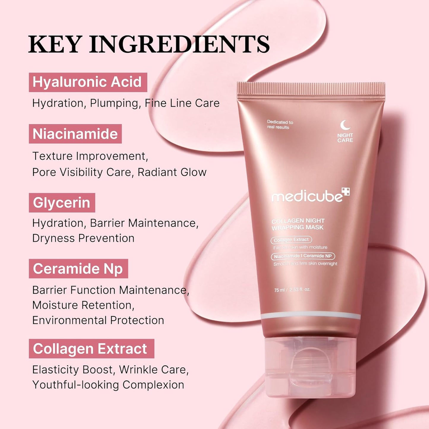 Medicube Collagen Night Wraping Mask - 100% Original