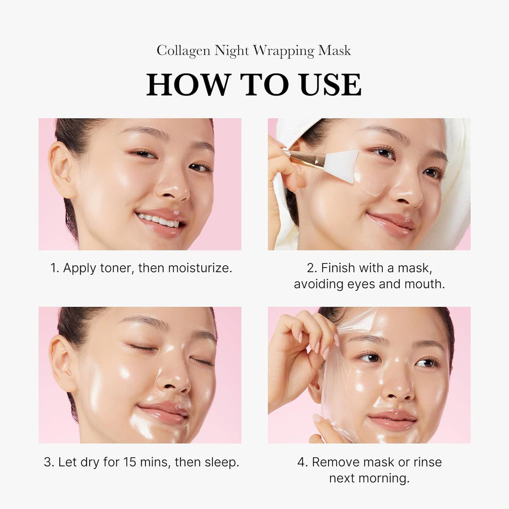 Medicube Collagen Night Wraping Mask - 100% Original