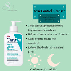 Cerave Acne Control Cleanser 2% Salicylic Acid 237 ML