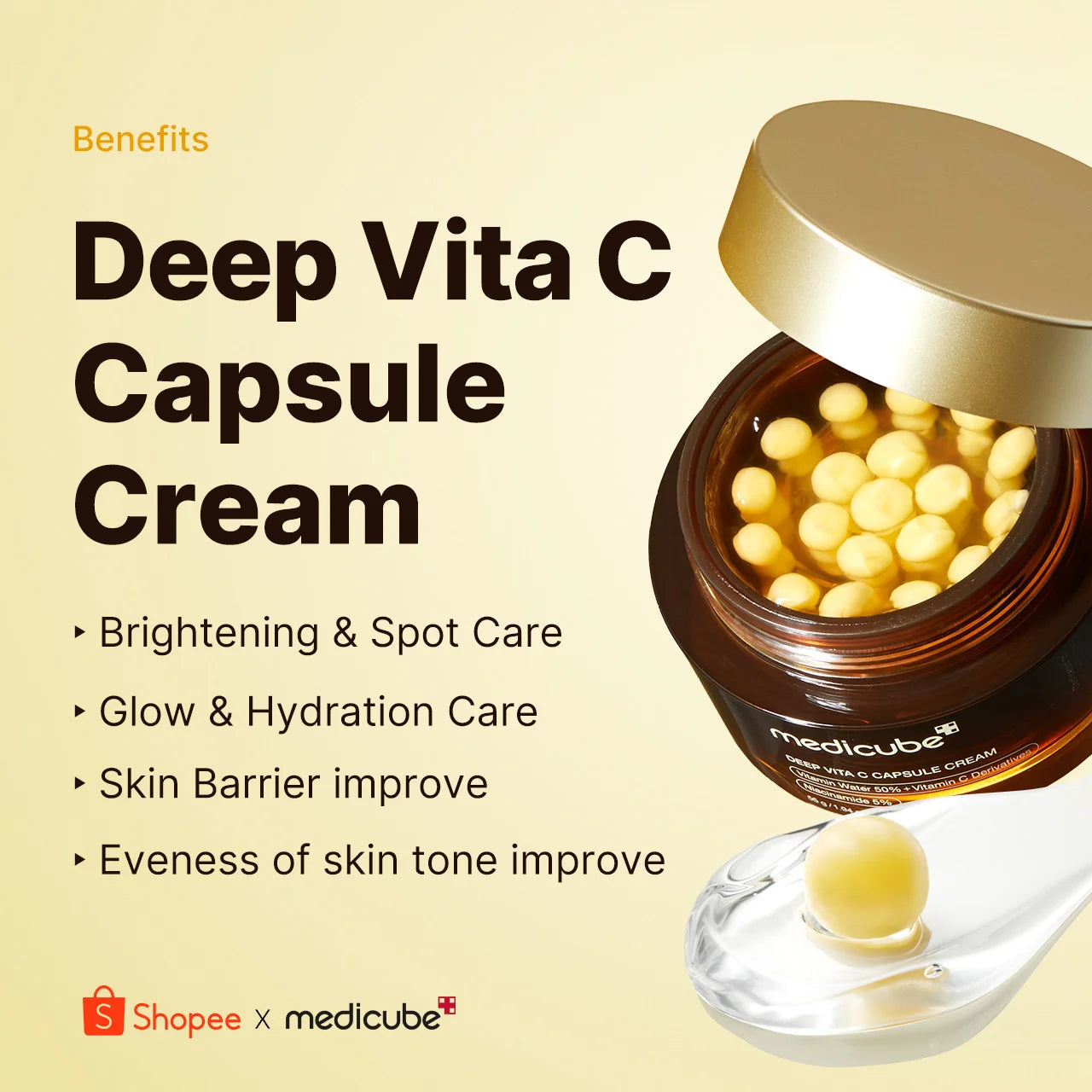 Medicube Deep Vita-C Capsule Cream