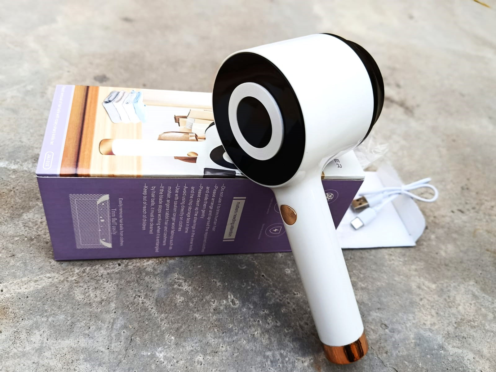 Lint Remover - New Design - Rechargeable