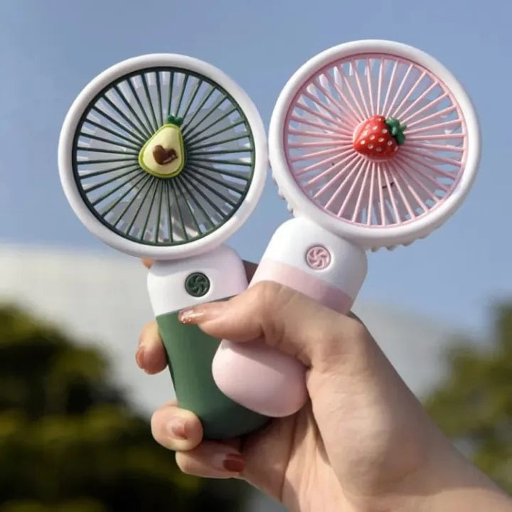 Cute Mini Fan - Fruity Handheld Fan
