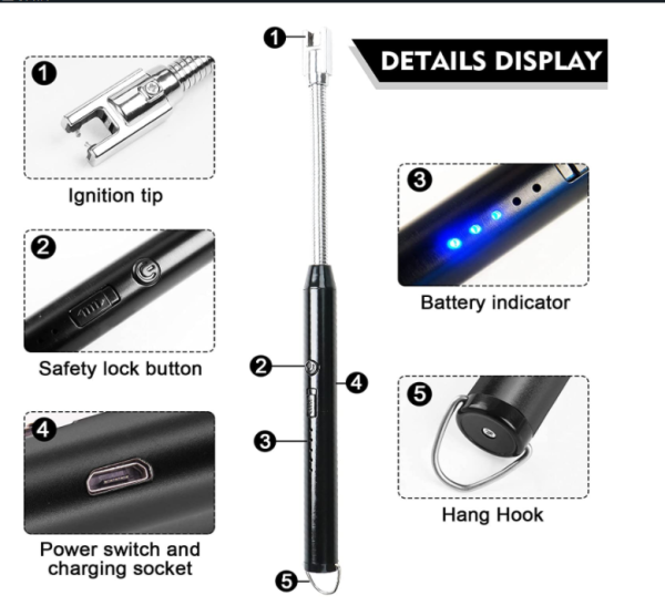 Rechargeable Arc Lighter