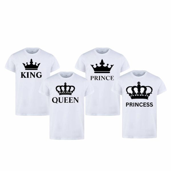 Combo Of King, Queen T-Shirt