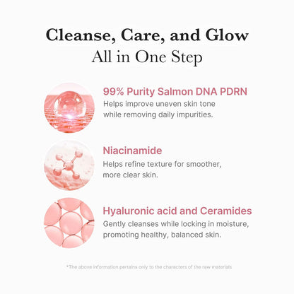 Medicube PDRN Pink Niacinamide Whip Cleanser - 120G (Original)