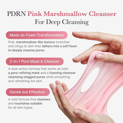 Medicube PDRN Pink Niacinamide Whip Cleanser - 120G (Original)
