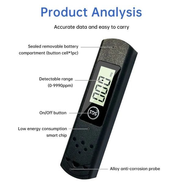 Portable Pen Digital Tds-h8 Meter