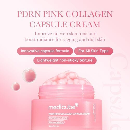 MEDICUBE PDRN Pink Capsule Cream 55g (Original)